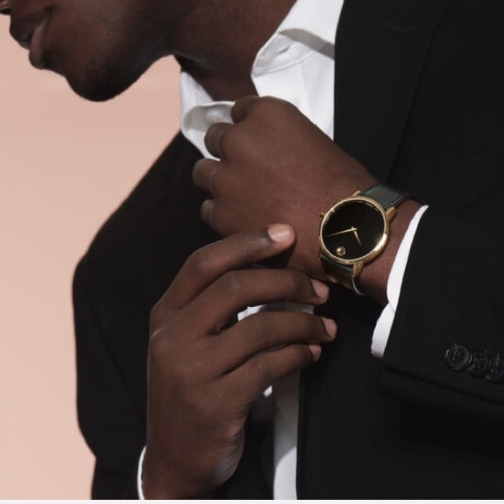 NWT authentic MOVADO unisex classic watch - Picture 3 of 7